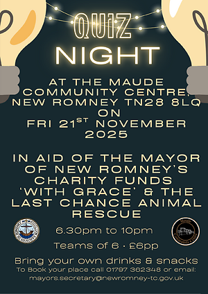 New Romney Mayor's Quiz Night